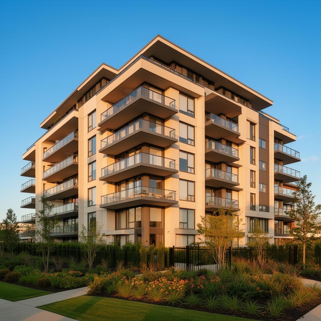 Modern multi-story apartment building — renters insurance for California tenants